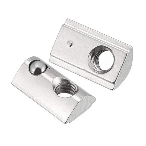 Spring Roll-in Spring M4 T Nut, Roll Ball Elastic Nuts for 2020 Series Aluminium Extrusionsprofile, Packung mit 20 Stück Spring Roll-in Spring M4 T Nut, Roll Ball Elastic Nuts for 2020 Series Aluminium Extrusionsprofile, Packung mit 20 Stück von NA