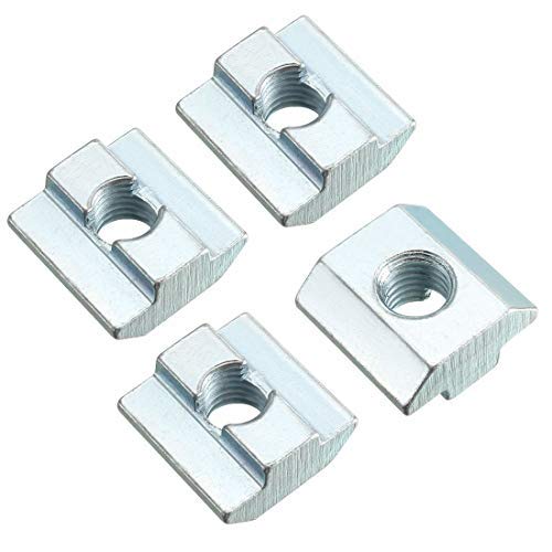 T-Leiter mit Mutter M8 Gewinde für Extrudierungsprofil der Serie 4040, 4er Pack T-Leiter mit Mutter M8 Gewinde für Extrudierungsprofil der Serie 4040, 4er Pack von NA