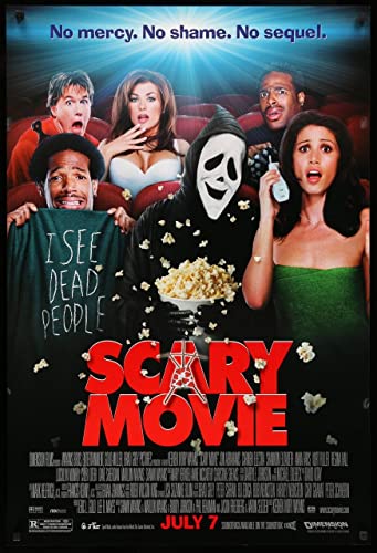 SCARY MOVIE 1 R25471 A4 Poster on Photo Paper - Glänzendes dickes Fotopapier (11.7/8.3 inch)(30/21 cm) - Wanddekoration Film Kunst Schauspieler Schauspielerin Geschenk Anime Autokino Zimmer Wanddeko von NAA