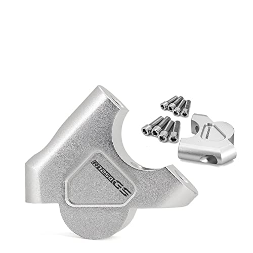 NABOOJ Motorrad Lenkererhöhung 32 Mm Lenkerklemme Für BMW R 1200 GS LC R1200GS Adventure ADV R1250GS S1000XR Motorrad (Color : R1250GS-Silver) von NABOOJ