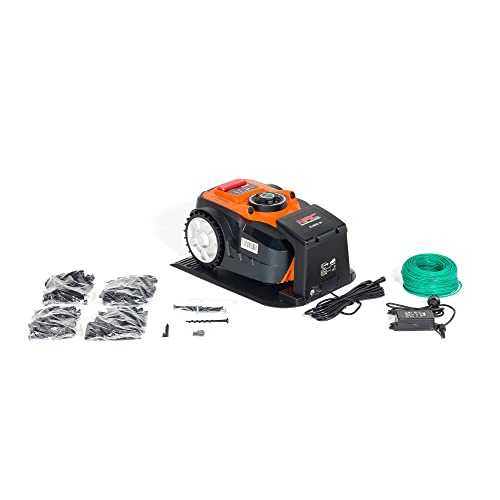 NAC NEW AMERICAN CONCEPT Mähroboter bis 800 qm, Schnittbreite 18cm, Schnitthöhe 20-60mm, bürstenloser Motor, 28 V, RLM800-NG Schwarz-Orange NAC NEW AMERICAN CONCEPT Mähroboter bis 800 qm, Schnittbreite 18cm, Schnitthöhe 20-60mm, bürstenloser Motor, 28 V, RLM800-NG Schwarz-Orange von NAC NEW AMERICAN CONCEPT
