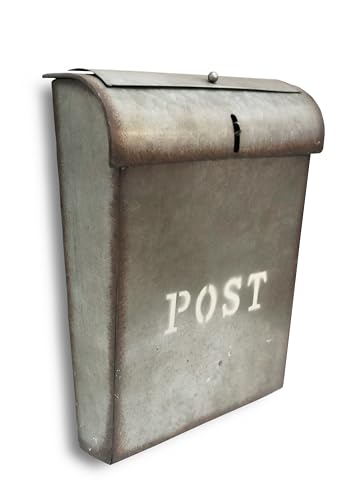 Nach fz-m1000 Emily Post Mailbox rustikalen, Metall von NACH