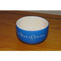 Devonmoor Pottery Blueware Zuckerdose von NACollectables
