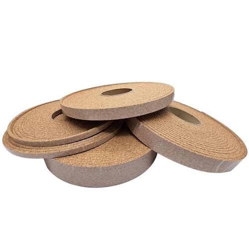 Kork Dichtungsband - Presskork Natur 30 mm x 5 mm - 10 m auf Rolle. ca. 220kg/m3, einseitig selbstklebend Kork Dichtungsband - Presskork Natur 30 mm x 5 mm - 10 m auf Rolle. ca. 220kg/m3, einseitig selbstklebend von NADOtec