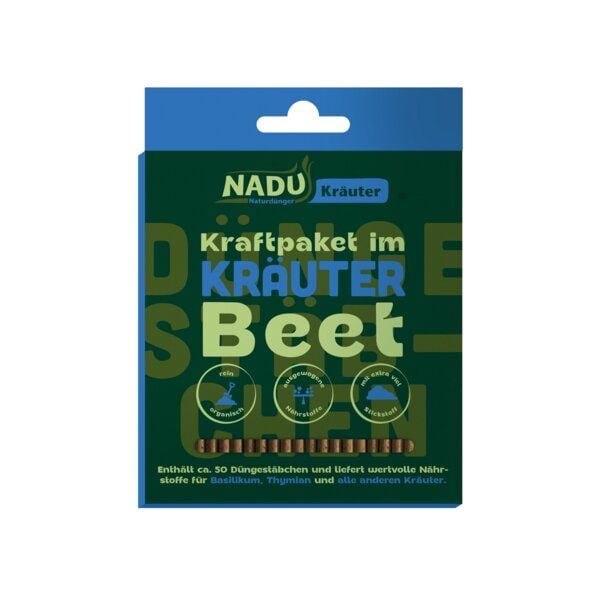 NADU Naturdünger Organische Kräuter Düngestäbchen von NADU Naturdünger