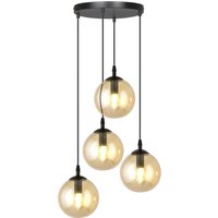 NADUVI Collection | Glas-Pendelleuchte Esstisch Cosmo rund 4-flammig von NADUVI Collection