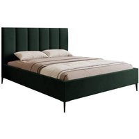 NADUVI Collection | Bettgestell Carolina mit Staufach Samt 140x200 von NADUVI Collection