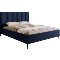 NADUVI Collection | Bettgestell Carolina mit Staufach Samt 160x200 von NADUVI Collection