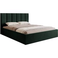 NADUVI Collection | Bettgestell Carolina mit Staufach Samt 180x200 von NADUVI Collection