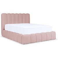 NADUVI Collection | Bettgestell Cisco Bouclé mit Stauraum 180 x 200 cm von NADUVI Collection