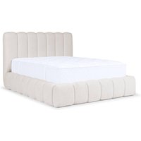 NADUVI Collection | Bettgestell Cisco Bouclé mit Stauraum 180 x 200 cm von NADUVI Collection