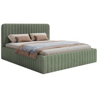 NADUVI Collection | Bettgestell Destro Samt mit Stauraum 140 x 200 von NADUVI Collection