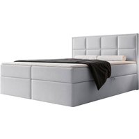 NADUVI Collection | Boxspringbett Antonia Samt mit Stauraum 140x200 von NADUVI Collection