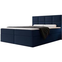 NADUVI Collection | Boxspringbett Antonia Samt mit Stauraum 140x200 von NADUVI Collection