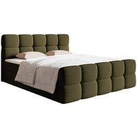NADUVI Collection | Chloe Boxspringbett Bouclé mit Stauraum 140 x 200cm von NADUVI Collection