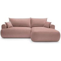 NADUVI Collection | Ecksofa Philipa rechts mit Stauraumfach Samt von NADUVI Collection
