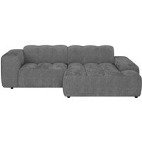 NADUVI Collection | Ecksofa Sandro rechts 2,5-Sitzer groß Chenille von NADUVI Collection