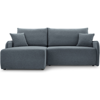 NADUVI Collection | Ecksofabett Dessi links Chenille von NADUVI Collection