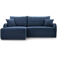 NADUVI Collection | Ecksofabett Dessi links Chenille von NADUVI Collection