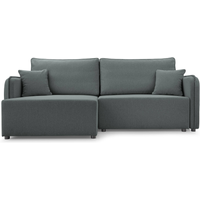 NADUVI Collection | Ecksofabett June links mit Staufach von NADUVI Collection