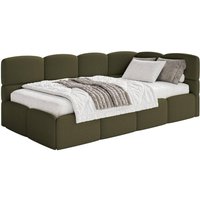 NADUVI Collection | Jugendbett inkl. Matratze Chloe rechts Bouclé 90x200 mit Ablagefach NADUVI Collection | Jugendbett inkl. Matratze Chloe rechts Bouclé 90x200 mit Ablagefach von NADUVI Collection