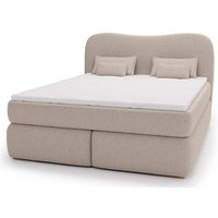 NADUVI Collection | Lavelle Boxspringbett Bouclé mit Stauraum von NADUVI Collection