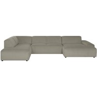 NADUVI Collection | U-Sofa Hilton links Rippenstoff von NADUVI Collection