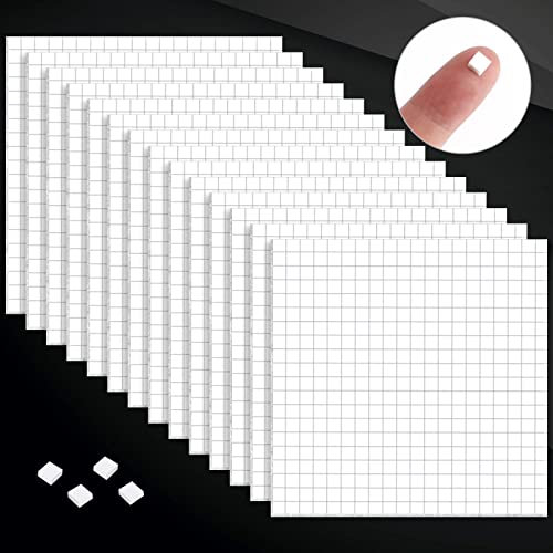 5600 Stück 3D Klebepads Doppelseitig Schaumstoff Klebepads, 5 * 5 * 3mm Selbstklebend Klebepunkte Doppelseitig Schaumstoff Klebestreifen Klebekissen zum Basteln für Scrapbooking Papier Kunststoff von NAEBRO