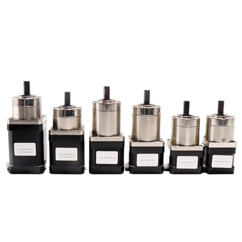 1 STÜCKE Schrittmotor Nema 17 Planetengetriebe Getriebe Alle Verhältnis 3,71-1 17HS2408S 3401S 4401S 6401S 8401S motor for 3D Drucker(Ratio 19-1,Motor length40mm) von NAETCVMM