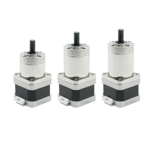 1 Stück 3D-Drucker Nema 17 Schrittgetriebemotor 1,665–5 N.m 42HS48 Verhältnis 3,7/14/51 Einzelachse 8 mm Strom 1,5 A for computergestützte numerische Steuerung Router(Ratio3.7 1.665N) von NAETCVMM