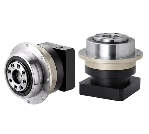 1 Stück Planetengetriebe Auslassflansch Reduzierstück für Nema 23 34 42 52 Stepper 60 80 90 110 130 mm Servomotor (PLX120 19 mm Eingang, Speed Ratio 10 to 1) von NAETCVMM