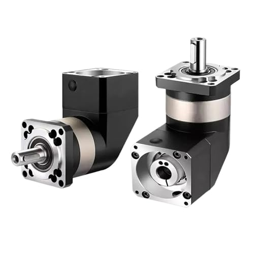 1 stücke 90 Grad Right angle Planeten Getriebe Minderer for Nema 23 34 Schrittmotor 60 80 90 110 130 mm Flansch Servo Motor Speed Reducer(PVF120 22mm Input,Speed Ratio 3 to 1) von NAETCVMM