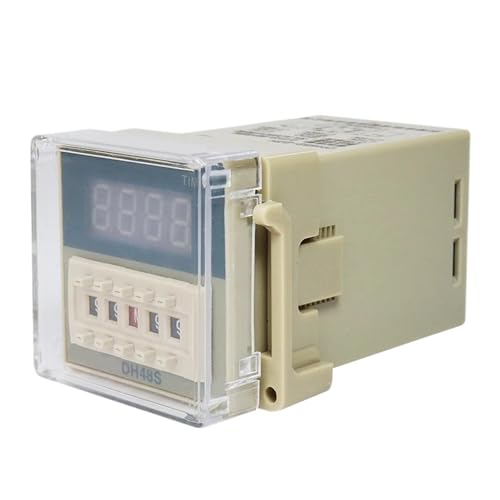 DH48S-2ZH Time Delay Relay Switch DC24V 12V 0.01S-99H99M Digital LED Programmable Delay Timer Relay AC220V 380V SPDT(AC220V) von NAETCVMM