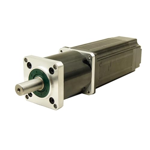 Nema24 60 mm 4,8 Nm (685 oz-in) Planetengetriebe-Schrittmotor mit geschlossenem Regelkreis und Treiber-Kit 60HSEPG112 + HSE57-Reduzierstück(Ratio 25 to 1) von NAETCVMM