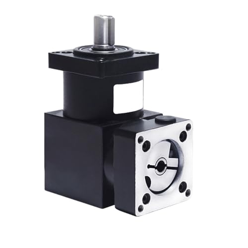 Reduzierstück Planetengetriebe rechtwinkliges Reduzierstück 90 Grad Verhältnis 3:1-200:1 for 57/86mm Schrittmotor bürstenloser 60/80 Servo(12.7 for 86 Stepper,Ratio 200 to 1) von NAETCVMM