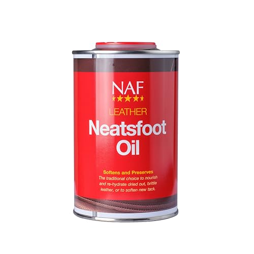 Natural Animal Feeds Unisex NAF Leder-Öl, farblos, 500 ml Natural Animal Feeds Unisex NAF Leder-Öl, farblos, 500 ml von NAF