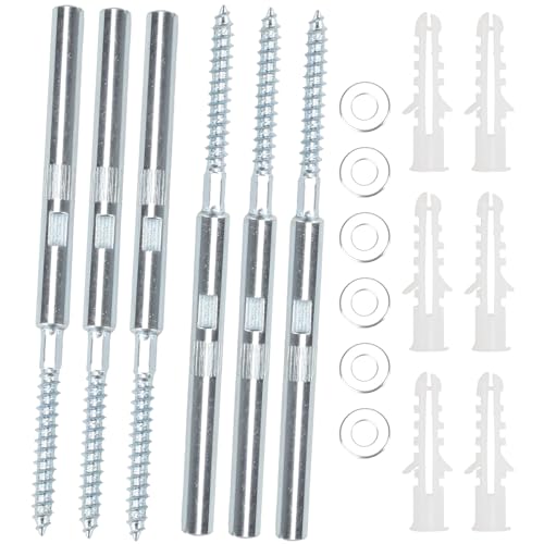 NAHUAA 6 Stück Regalhalterung Unsichtbar Tablarträger 12 mm Regalträger Unsichtbar Schwerlast mit Schrauben Schwebende Regalhalterung für Schwebende floating shelf, Tragkraft 20 kg von NAHUAA