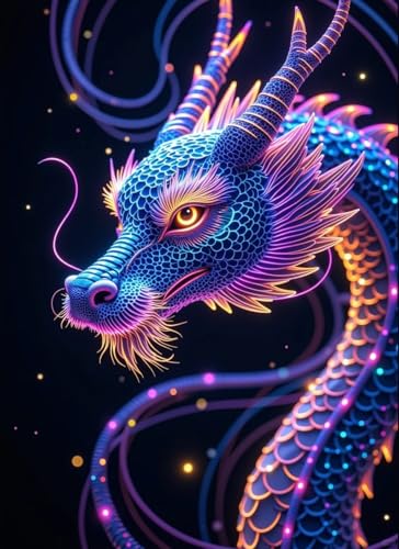 NAHUIGOOD Kreuzstich Stickpackungen Vorgedruckt Set,Drache 11Ct40X50Cm Stickbilder Vorgedruckt Kreuzstich Stickpackung Zum Sticken Starter Set Für Erwachsene Kinder Anfänger, Cross Stitch Kit NAHUIGOOD Kreuzstich Stickpackungen Vorgedruckt Set,Drache 11Ct40X50Cm Stickbilder Vorgedruckt Kreuzstich Stickpackung Zum Sticken Starter Set Für Erwachsene Kinder Anfänger, Cross Stitch Kit von NAHUIGOOD