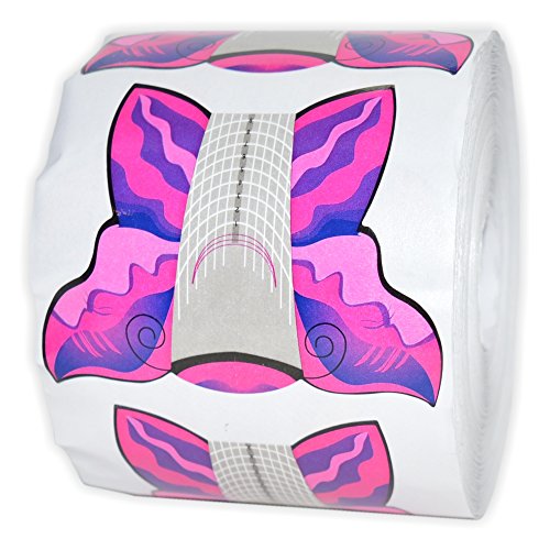 Nailfun Nagelschablonen 500 Stück Stiletto Nailart Schablonen selbstklebende Gel Modellage Nailfun Nagelschablonen 500 Stück Stiletto Nailart Schablonen selbstklebende Gel Modellage von NAILFUN