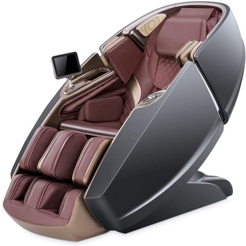 NAIPO Massagesessel, 3D High-End Massagestuhl mit Tablet, Raumkapsel-Design von NAIPO