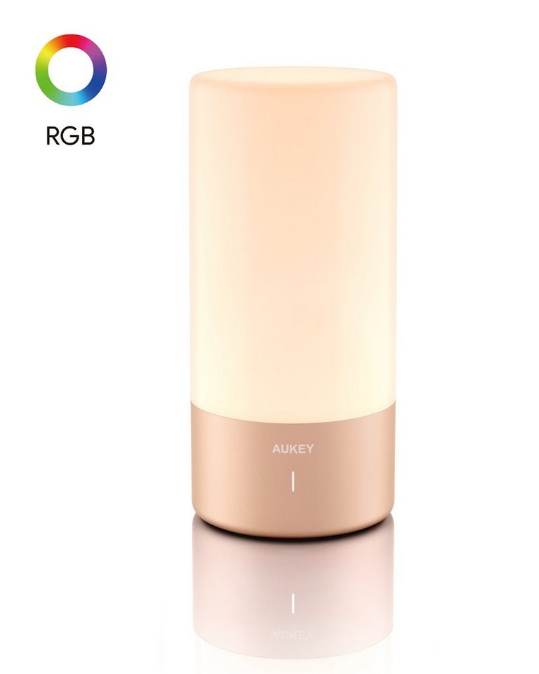 NAIPO Tischleuchte LT-T6, LED RGB Dimmbar Touch Schreibtischleuchte von NAIPO