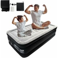 186x90x43 cm Luftmatratze mit Pump Aufblasbare Matratze 3 Minuten Schnelles Aufblasen/Luftablassen Luftbett MAX. Belastbarkeit 300KG Gästebett 186x90x43 cm Luftmatratze mit Pump Aufblasbare Matratze 3 Minuten Schnelles Aufblasen/Luftablassen Luftbett MAX. Belastbarkeit 300KG Gästebett von NAIZY
