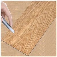 18pcs pvc Bodenbelag 91,44cm x 15,24cm x 2mm Vinylboden Selbstklebend Dekors Wählbar Laminatboden Rutschfeste Wasserdicht Schneidbar Klebevinyl, Typ von NAIZY