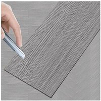 36pcs pvc Bodenbelag 91,44cm x 15,24cm x 2mm Vinylboden Selbstklebend Dekors Wählbar Laminatboden Rutschfeste Wasserdicht Schneidbar Klebevinyl, Typ von NAIZY