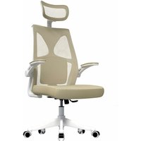 Naizy - Bürostuhl Ergonomisch Office Chair bis 150kg Drehstuhl Höhenverstellbar Schreibtischstuhl mit Lendenwirbelstütze und Hochklappbaren Armlehnen von NAIZY