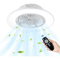 Deckenventilator mit Beleuchtung, 36W Modern Deckenleuchte mit Ventilator und Fernbedienung Ultra-Leise Unsichtbar Wind LED Deckenleuchte - Dimmbar Deckenventilator mit Beleuchtung, 36W Modern Deckenleuchte mit Ventilator und Fernbedienung Ultra-Leise Unsichtbar Wind LED Deckenleuchte - Dimmbar von NAIZY