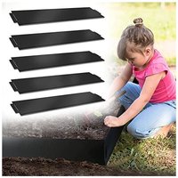 Naizy - Metall Rasenkante 40m-40 stück Mähkante Verzinkt 100 x 15 cm per Stück Anpassbare Flexibel Beetumrandung für Gartenpflanzen Gemüseanbau Naizy - Metall Rasenkante 40m-40 stück Mähkante Verzinkt 100 x 15 cm per Stück Anpassbare Flexibel Beetumrandung für Gartenpflanzen Gemüseanbau von NAIZY