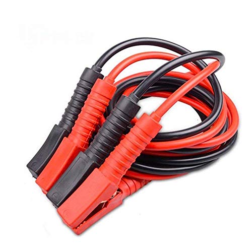 NAIZY 12V/24V Starthilfekabel Überbrückungskabel Starterkabel mit Überspannungsschutz für Auto, LKW, Motorrad (2x4m) von NAIZY