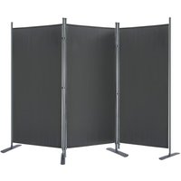 Paravent 275x180cm Raumteiler Innen Sichtschutz Balkon Trennwand mit Kabelbinder & Nägel & Standfuß Sonnenschutz Windschutz UV-Schutz Stellwand ohne Paravent 275x180cm Raumteiler Innen Sichtschutz Balkon Trennwand mit Kabelbinder & Nägel & Standfuß Sonnenschutz Windschutz UV-Schutz Stellwand ohne von NAIZY