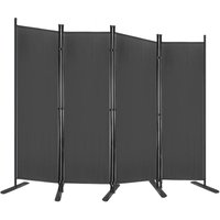 Raumteiler 225 x 180cm Paravent Outdoor Raumteiler Trennwand Sichtschutzwand mit Kabelbinder und Nägel Stellwand Sichtschutz Balkon Außen, Anthrazit Raumteiler 225 x 180cm Paravent Outdoor Raumteiler Trennwand Sichtschutzwand mit Kabelbinder und Nägel Stellwand Sichtschutz Balkon Außen, Anthrazit von NAIZY